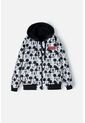 Buzo De  Mickey Mouse Con Capucha Negro, Blanco Y Rojo Para Niña 4 de Disney