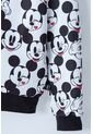 Buzo De  Mickey Mouse Con Capucha Negro, Blanco Y Rojo Para Niña 4 de Disney