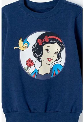 Buzo De Blancanieves Azul De Diseño Cerrado Para Niña 2T A 5T 5T