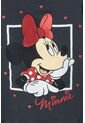 Camiseta De Minnie Mouse Manga Corta Gris Para Niña 2T A 5T 5T de Disney