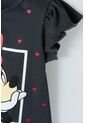 Camiseta De Minnie Mouse Manga Corta Gris Para Niña 2T A 5T 5T de Disney