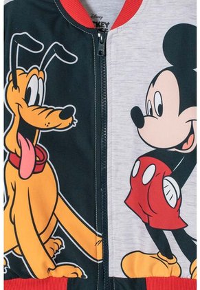 Chaqueta De Mickey Mouse Con Cierre Multicolor Para Niño 2T A 6T 5T