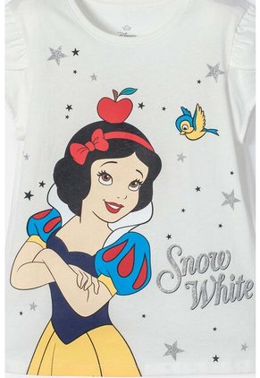 Camiseta De Blancanieves Marfil De Manga Corta Con Bolero Para Niña 6