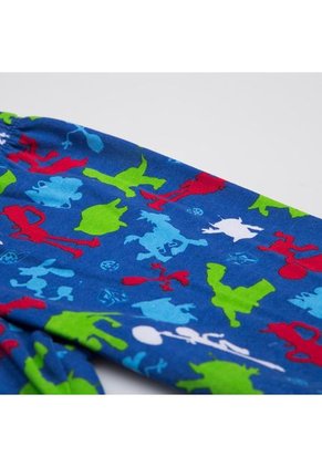 Pijama De Niño, Manga Corta/pantalón Largo, Blanco/azul De Toy Story ©Pixar 4T
