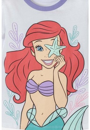 Pijama De Las Princesas Disney Manga Corta Multicolor Para Niña 2t A 5t 3T