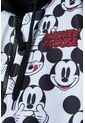 Buzo De  Mickey Mouse Con Capucha Negro, Blanco Y Rojo Para Niña 8 de Disney