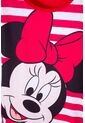 Pijama De Minnie Mouse  Tipo Batola De Rayas Rojo Y Blanco Para Niña 4 de Disney