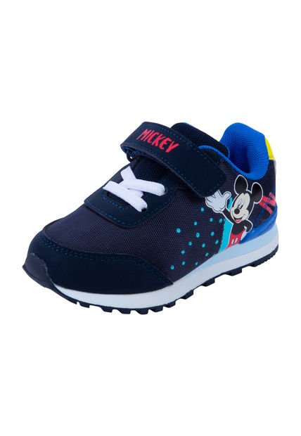 Zapatos Casuales Con Diseño De Mickey Para Niño Pequeño Azul Disney 200867