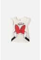 Camiseta De Minnie Mouse Manga Corta Multicolor Para Niña 12 de Disney