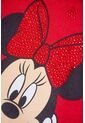 Vestido De Minnie Mouse Rojo Estampado En Frente Para Niña 2T A 5T 2T de Disney