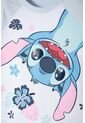 Camiseta De Stitch Manga Corta Blanco Para Niña 2T A  5T 4T de Disney