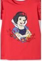 Camiseta De Blancanieves Roja Con Bolero En Manga Para Niña 2T A 5T 5T de Disney
