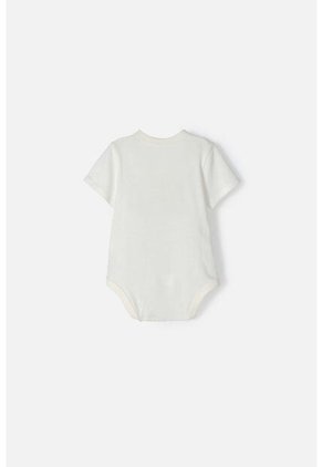 Body De Goofy Marfil Con Ajuste En Entrepierna Para Bebé Niño 6-9