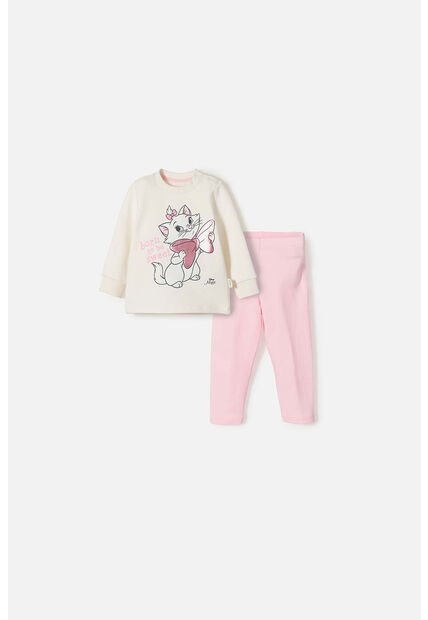 Conjunto De La Gata Marie Con Pantalón Largo Para Bebé Niña 12-18