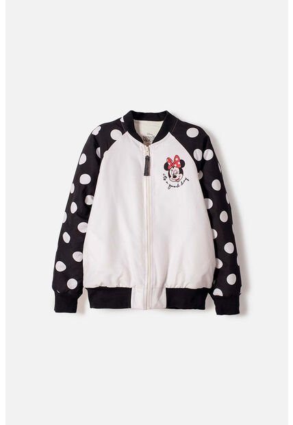 Chaqueta Minnie Mouse Con Cierre Rojo Paraiso Para Niña 4