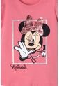 Camiseta De Minnie Mouse Rosa Viejo Manga Corta Para Niña 2T A 5T 3T de Disney
