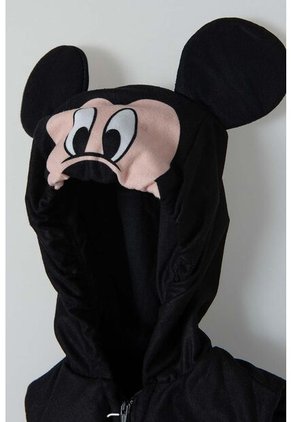 Conjunto De Mickey Mouse X3 Prendas Negro Para Bebé Niño 12-18