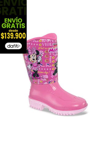 Botas Minnie Arantza Fucsia Para Niña Disney Disney