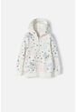 Buzo De Stitch Marfil Con Capucha Para Niña 2T A 5T 2T de Disney
