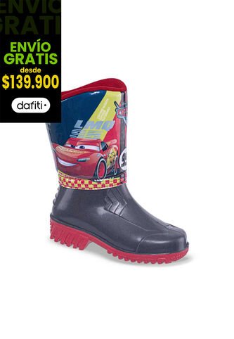 Botas De Lluvia Cars Majid Gris Para Niño Disney Disney