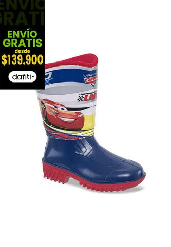 Botas Cars Genis Azul Para Niño Disney Disney