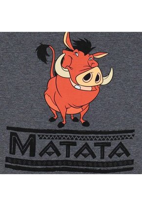 Camiseta De Mujer, Manga Corta Regular Fit Negro De El Rey León ©Disney