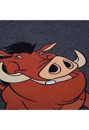 Camiseta De Mujer, Manga Corta Regular Fit Negro De El Rey León ©Disney