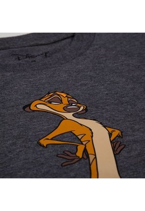 Camiseta De Mujer, Manga Corta Regular Fit Negro De El Rey León ©Disney