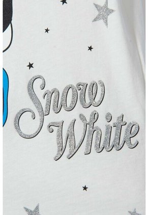 Camiseta De Blancanieves Marfil De Manga Corta Con Bolero Para Niña 10