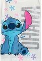 Camiseta De Stitch Marfil De Manga Corta Para Niña 10 de Disney