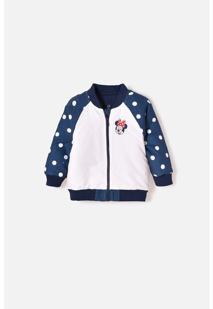 Chaqueta De Minnie Mouse Con Cierre Multicolor Para Bebé Niña 3-6