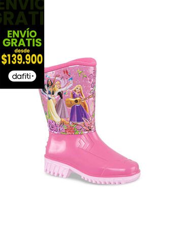 Botas Princesas Halina Fucsia Para Niña Disney Disney