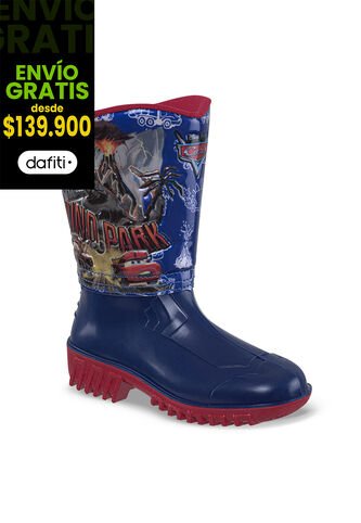 Botas Lluvia Cars Heros Azul-Rojo Disney Para Niño Disney