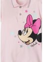 Camiseta De Minnie Mouse Rosada Tipo Polo Para Niña 4 de Disney