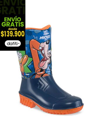Botas Lluvia Mickey Zize Azul-Nar Para Niño Disney Disney