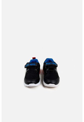 Tenis De Mickey Mouse Con Luces Negros Para Niño 25 Disney