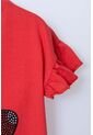 Camiseta De Minnie Mouse Roja Estampada Para Niña De 2T A 5T 3T de Disney