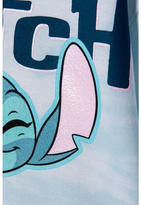 Conjunto De Stitch Azul Con Pantalón Largo Para Niña 10