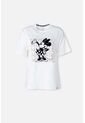 Camiseta De Minnie Mouse Regular Fit Para Mujer M de Disney