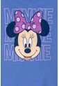 Camiseta De Minnie Mouse Azul Manga Corta Para Niña 2T A 5T 3T de Disney