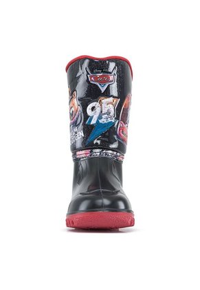 Botas De Lluvia Cars Sedna Negro-Roj Para Niño Disney