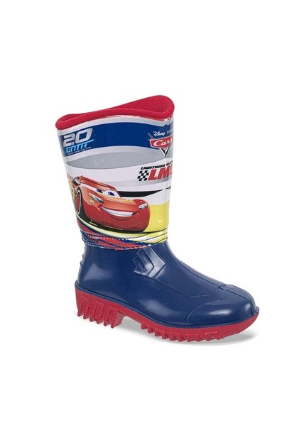 Botas Cars Genis Azul Para Niño Disney