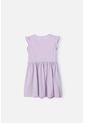 Vestido De La Sirenita Manga Corta Lila  Para Niña 8 de Disney