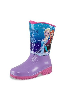 Botas De Lluvia Tulipanes Frozen Lila-Fuc Para Niña Disney