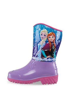 Botas De Lluvia Tulipanes Frozen Lila-Fuc Para Niña Disney