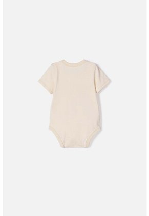 Body De Bambi Con Broches Almendra Para Bebé Niña 3-6