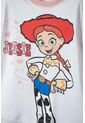 Camiseta De Toy Story Manga Corta Blanco Para Niña 3T A 6T 3T de Disney