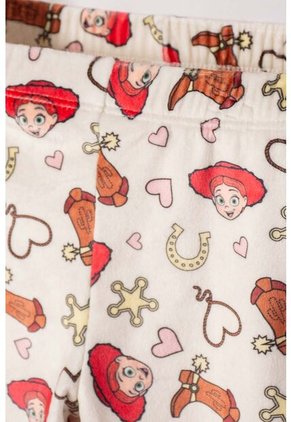 Pijama De Toy Story Pantalón Largo Rosado Para Niña 5T