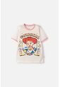 Camiseta De Toy Story Manga Corta Marfil Para Niña 12 de Disney