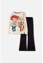 Conjunto De Toy Story Con Jogger Marfil Y Negro Para Niña 12 de Disney
